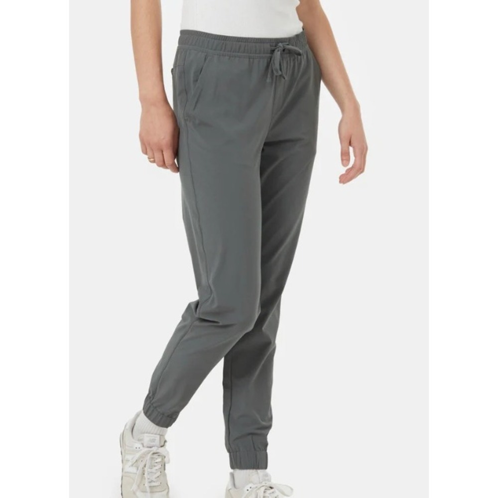 Tentree Jogger Womens S Urban Green InMotion Pacific Recycled Stretch Pants